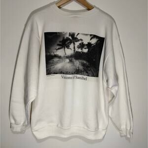 Vintage 90s Florida Sanibel Island Crewneck Sweater